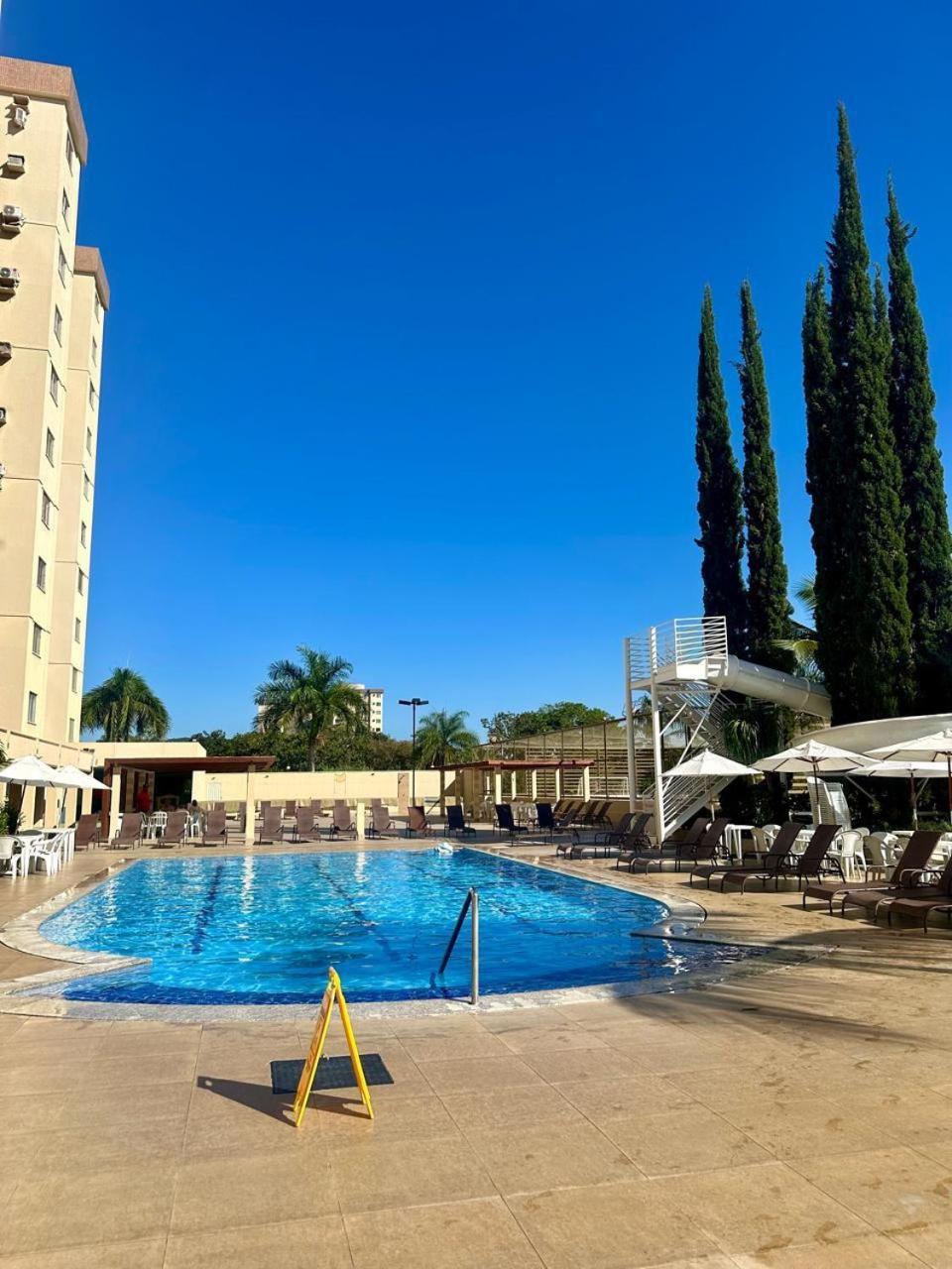 Aparthotel Caldas Novas - Prive Das Thermas II - Apto 3 Quartos - Parque Aquatico Exteriér fotografie