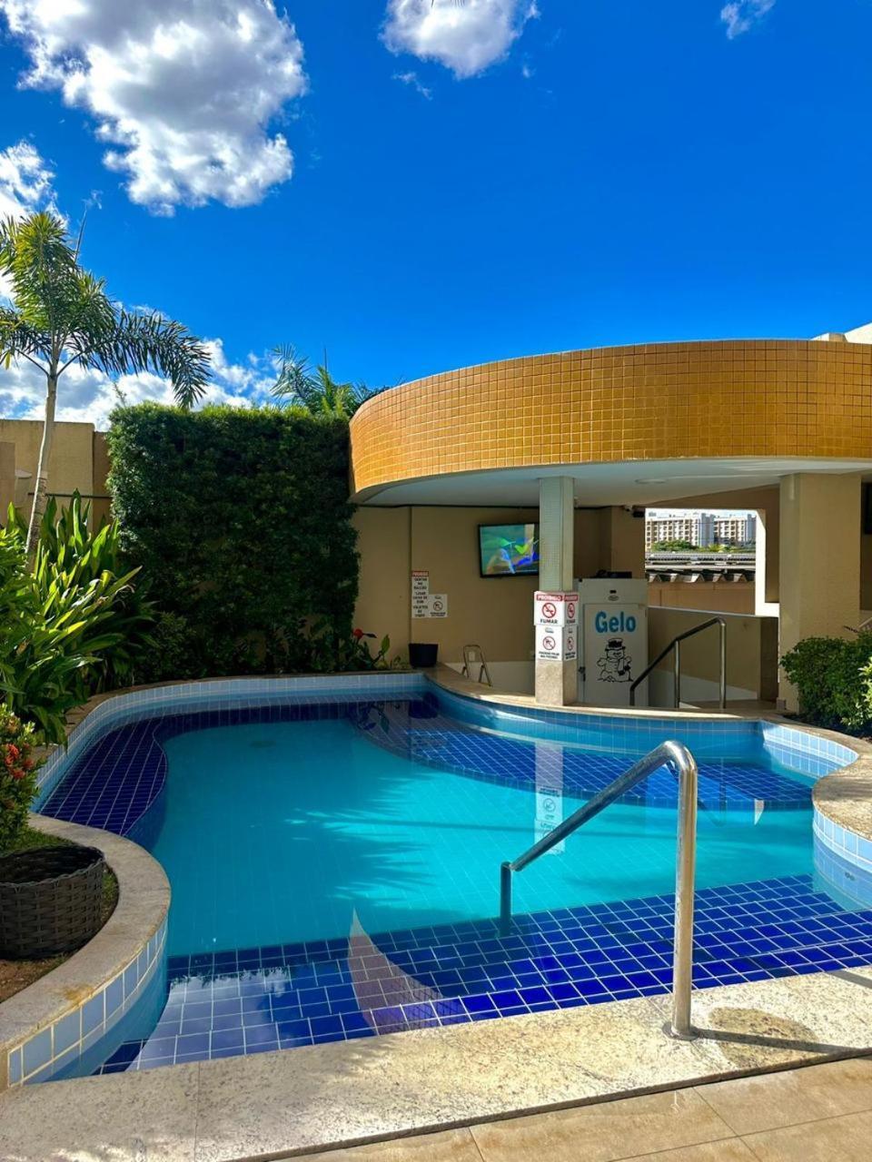 Aparthotel Caldas Novas - Prive Das Thermas II - Apto 3 Quartos - Parque Aquatico Exteriér fotografie
