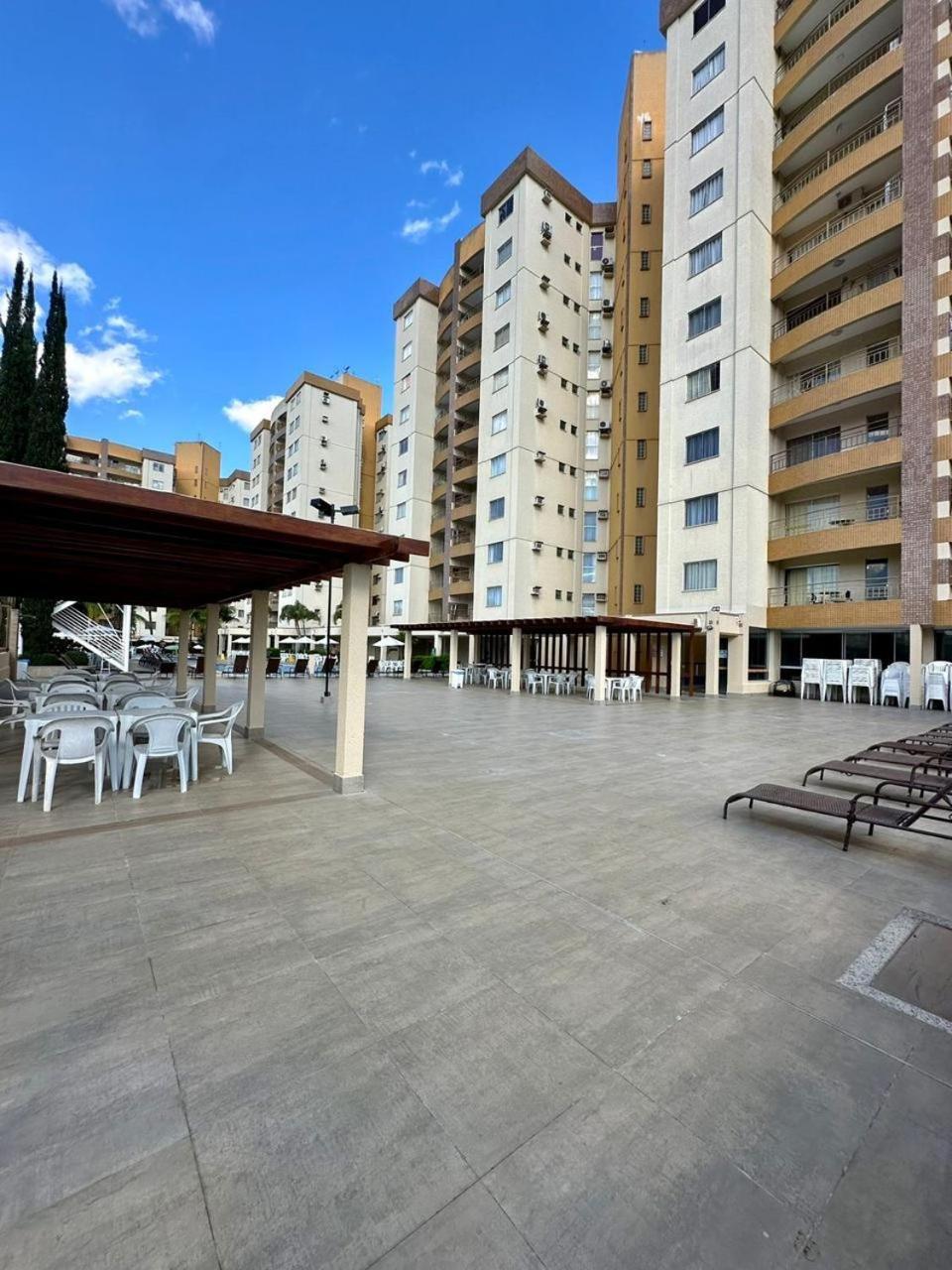 Aparthotel Caldas Novas - Prive Das Thermas II - Apto 3 Quartos - Parque Aquatico Exteriér fotografie