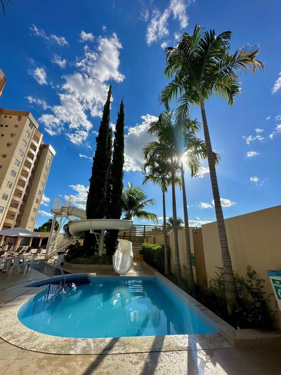 Aparthotel Caldas Novas - Prive Das Thermas II - Apto 3 Quartos - Parque Aquatico Exteriér fotografie