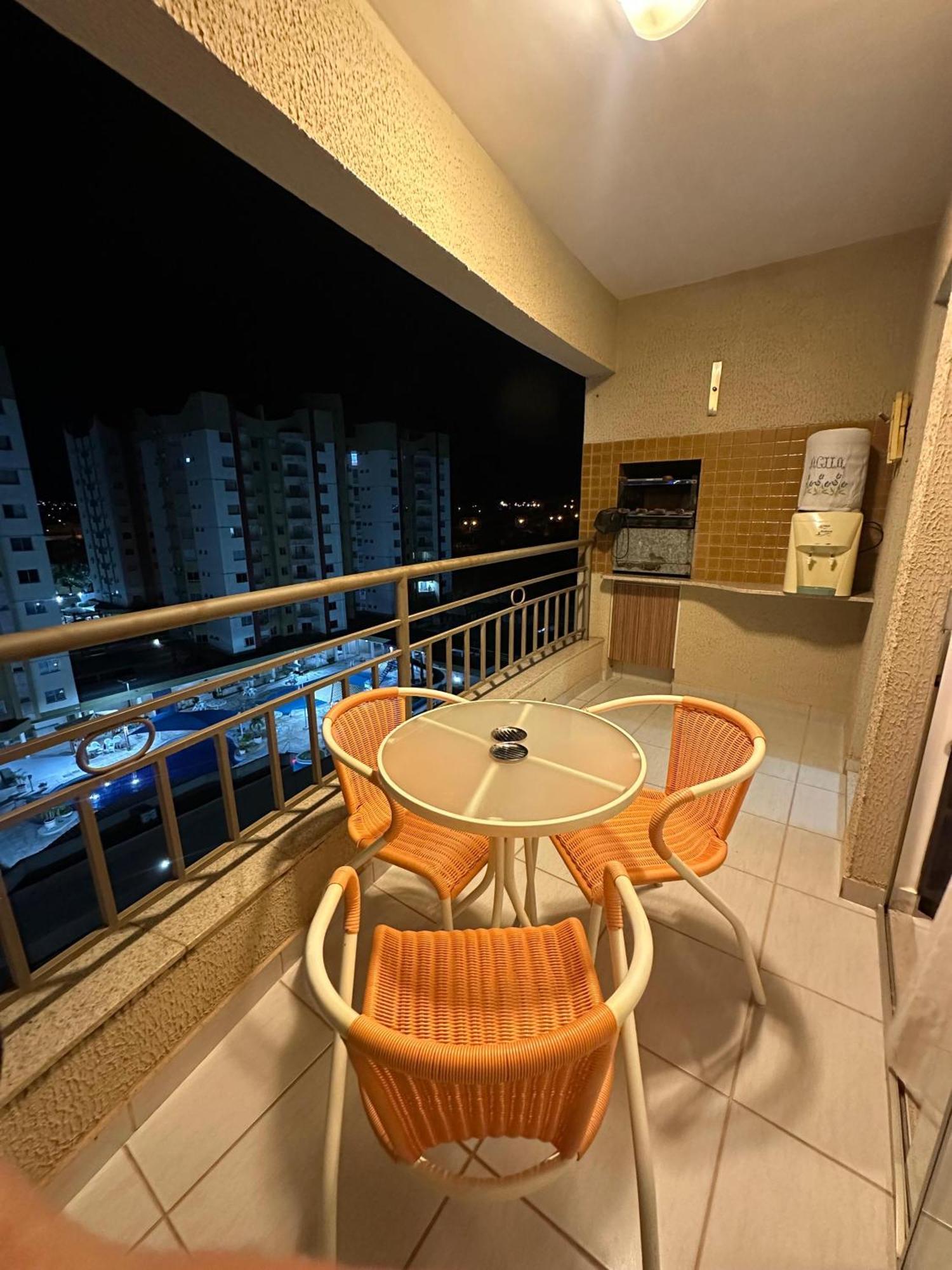 Aparthotel Caldas Novas - Prive Das Thermas II - Apto 3 Quartos - Parque Aquatico Exteriér fotografie
